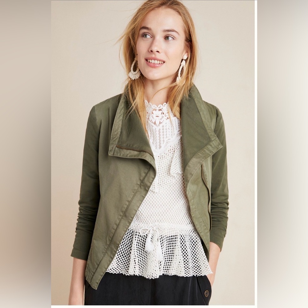 Anthropologie Marrakech Faravel Moto Jacket